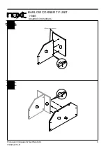 Предварительный просмотр 7 страницы Next BARLOW CORNER TV UNIT 118685 Assembly Instructions Manual