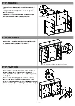 Предварительный просмотр 7 страницы Next BARLOW SIDEBOARD 804990 Assembly Instructions Manual