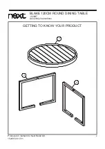 Preview for 3 page of Next BLAKE 152487 Assembly Instructions Manual