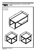 Предварительный просмотр 10 страницы Next BOSPHORUS 969045 Assembly Instructions Manual