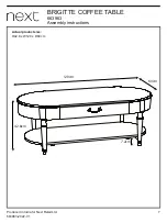 Preview for 7 page of Next BRIGITTE 663963 Assembly Instructions Manual