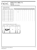 Предварительный просмотр 5 страницы Next BRIGITTE 894356 Assembly Instructions Manual