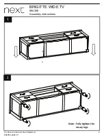 Предварительный просмотр 6 страницы Next BRIGITTE 894356 Assembly Instructions Manual