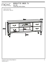 Предварительный просмотр 8 страницы Next BRIGITTE 894356 Assembly Instructions Manual