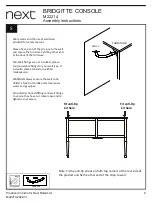 Предварительный просмотр 7 страницы Next BRIGITTE M22214 Assembly Instructions Manual