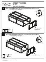 Предварительный просмотр 8 страницы Next BRIGITTE T15867 Assembly Instructions Manual