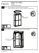 Предварительный просмотр 9 страницы Next BRIGITTE T15867 Assembly Instructions Manual