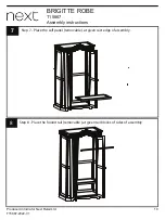 Предварительный просмотр 10 страницы Next BRIGITTE T15867 Assembly Instructions Manual