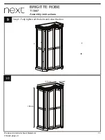 Предварительный просмотр 11 страницы Next BRIGITTE T15867 Assembly Instructions Manual