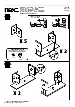 Preview for 6 page of Next BRONX 129892 Assembly Instructions Manual