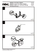 Предварительный просмотр 10 страницы Next BRONX 161294 Assembly Instructions Manual