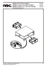 Предварительный просмотр 11 страницы Next BRONX 161294 Assembly Instructions Manual