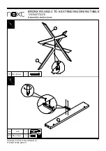 Preview for 6 page of Next BRONX 170764/T72376 Assembly Instructions Manual