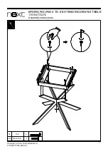 Preview for 8 page of Next BRONX 170764/T72376 Assembly Instructions Manual