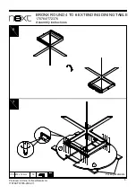 Preview for 9 page of Next BRONX 170764/T72376 Assembly Instructions Manual