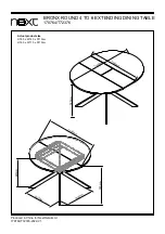 Preview for 15 page of Next BRONX 170764/T72376 Assembly Instructions Manual