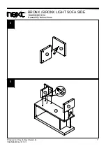 Preview for 9 page of Next BRONX 184956 Assembly Instructions Manual