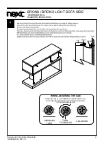 Preview for 11 page of Next BRONX 184956 Assembly Instructions Manual