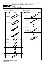 Предварительный просмотр 4 страницы Next BRONX 197585 Assembly Instructions Manual