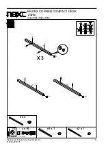 Предварительный просмотр 6 страницы Next BRONX 216798 Assembly Instructions Manual