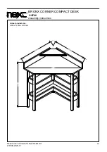 Предварительный просмотр 15 страницы Next BRONX 216798 Assembly Instructions Manual