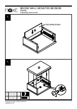 Preview for 8 page of Next BRONX 269588 Assembly Instructions Manual