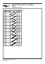 Preview for 4 page of Next BRONX 286268 Assembly Instructions Manual