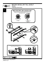 Preview for 7 page of Next BRONX 286268 Assembly Instructions Manual