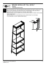 Preview for 12 page of Next BRONX 286268 Assembly Instructions Manual