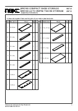 Предварительный просмотр 4 страницы Next BRONX 298738 Assembly Instructions Manual