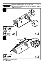 Предварительный просмотр 11 страницы Next BRONX 298738 Assembly Instructions Manual