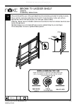 Предварительный просмотр 14 страницы Next BRONX 308876 Assembly Instructions Manual