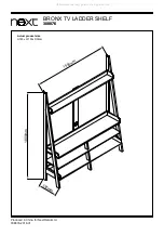 Предварительный просмотр 15 страницы Next BRONX 308876 Assembly Instructions Manual