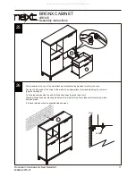 Предварительный просмотр 18 страницы Next BRONX 436345 Assembly Instructions Manual