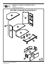 Предварительный просмотр 3 страницы Next BRONX 437291 Assembly Instructions Manual