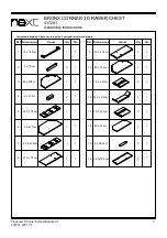 Предварительный просмотр 4 страницы Next BRONX 437291 Assembly Instructions Manual