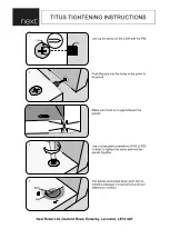 Предварительный просмотр 5 страницы Next BRONX 437291 Assembly Instructions Manual