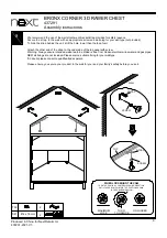 Предварительный просмотр 11 страницы Next BRONX 437291 Assembly Instructions Manual