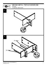 Предварительный просмотр 7 страницы Next BRONX 501044 Assembly Instructions Manual