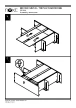 Предварительный просмотр 9 страницы Next BRONX 501044 Assembly Instructions Manual