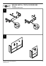 Предварительный просмотр 14 страницы Next BRONX 501044 Assembly Instructions Manual