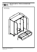 Предварительный просмотр 21 страницы Next BRONX 501044 Assembly Instructions Manual