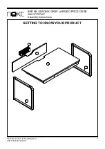 Preview for 3 page of Next Bronx 508137 Assembly Instructions Manual