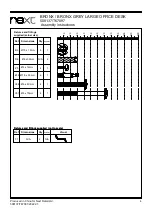 Preview for 5 page of Next Bronx 508137 Assembly Instructions Manual