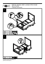 Preview for 10 page of Next Bronx 508137 Assembly Instructions Manual