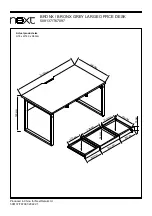 Preview for 12 page of Next Bronx 508137 Assembly Instructions Manual