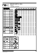 Preview for 5 page of Next BRONX 513013 Assembly Instructions Manual