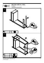 Предварительный просмотр 12 страницы Next BRONX 513013 Assembly Instructions Manual