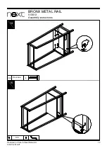 Предварительный просмотр 13 страницы Next BRONX 513013 Assembly Instructions Manual