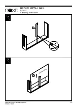 Предварительный просмотр 15 страницы Next BRONX 513013 Assembly Instructions Manual